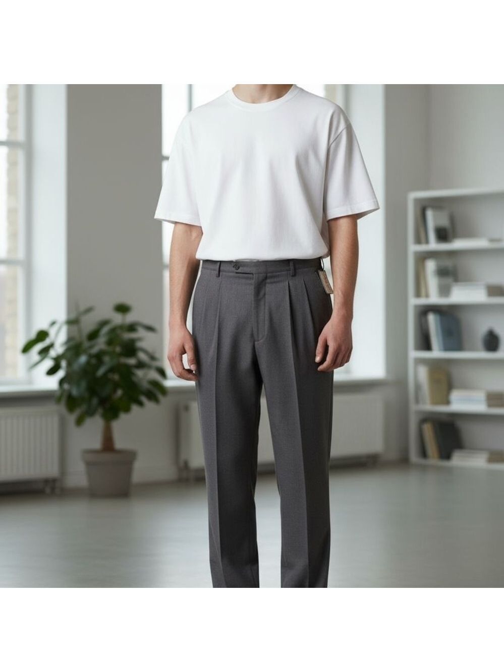 Men's School Uniform Pants Size 46x37